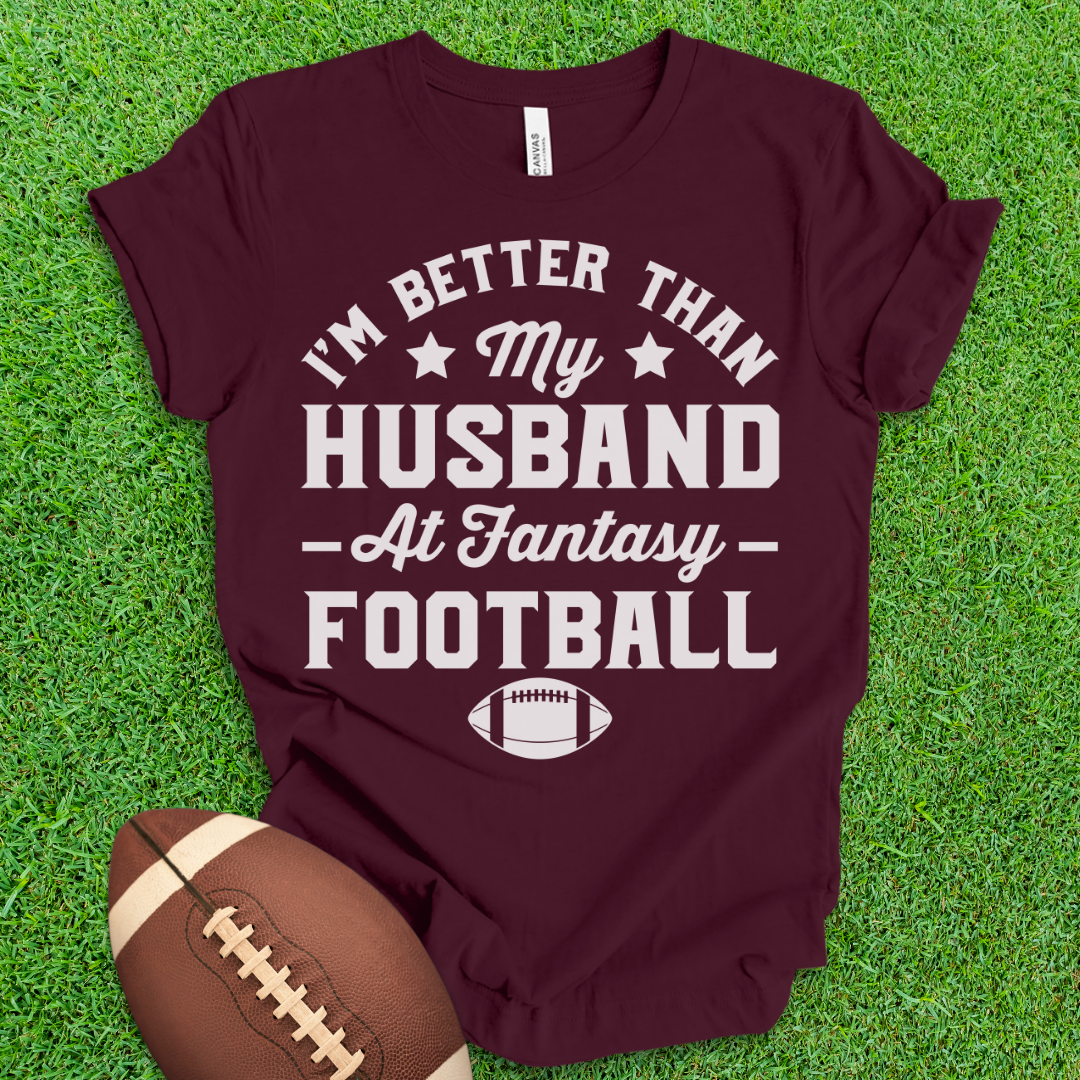 Husband Fantasy Football T-Shirt