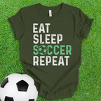 Eat Sleep Soccer Repeat T-Shirt