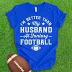 Husband Fantasy Football T-Shirt