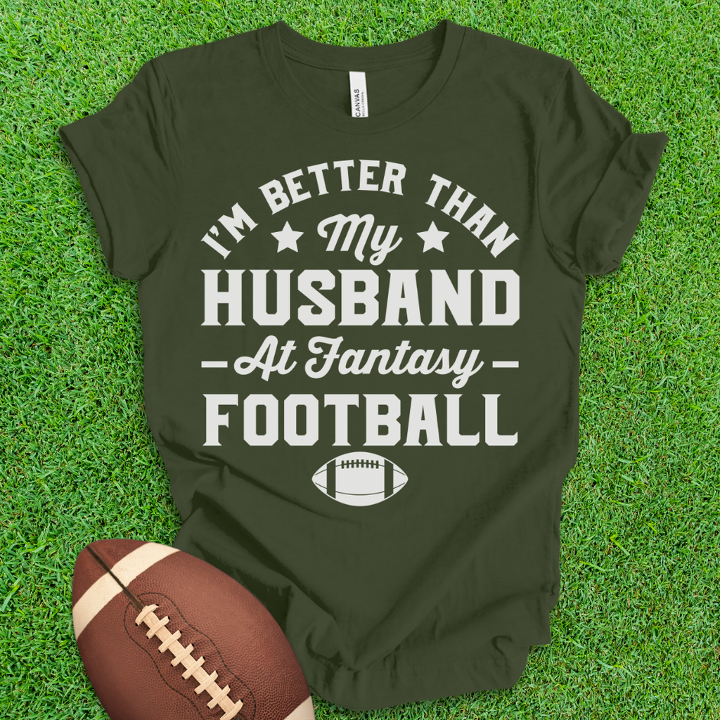 Husband Fantasy Football T-Shirt