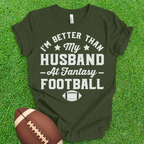 Husband Fantasy Football T-Shirt
