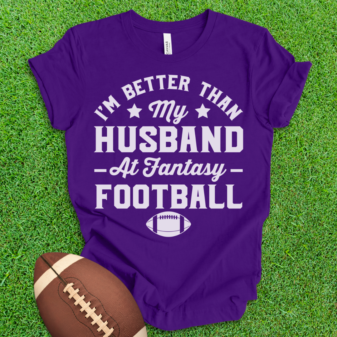 Husband Fantasy Football T-Shirt