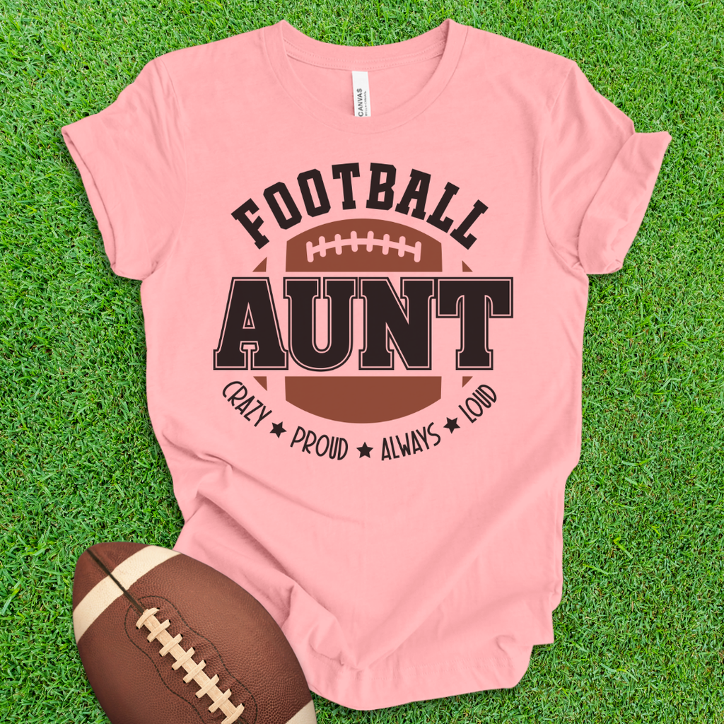 Football Aunt T-Shirt