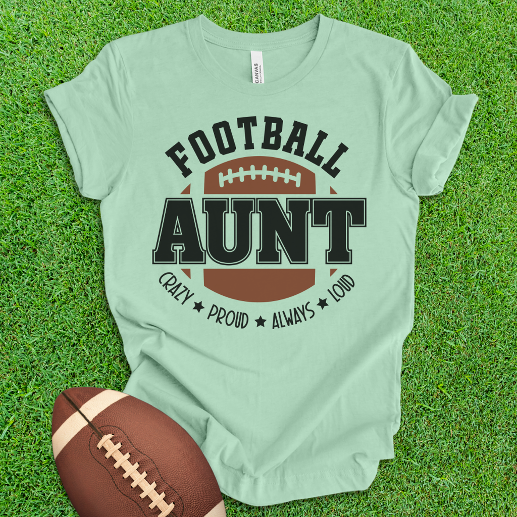 Football Aunt T-Shirt