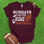 Jesus and Football T-Shirt