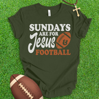 Jesus and Football T-Shirt