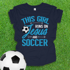 Jesus and Soccer Youth Shirt