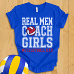 Real Men Volleyball Dad T-Shirt