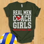 Real Men Volleyball Dad T-Shirt