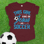 Jesus and Soccer Youth Shirt