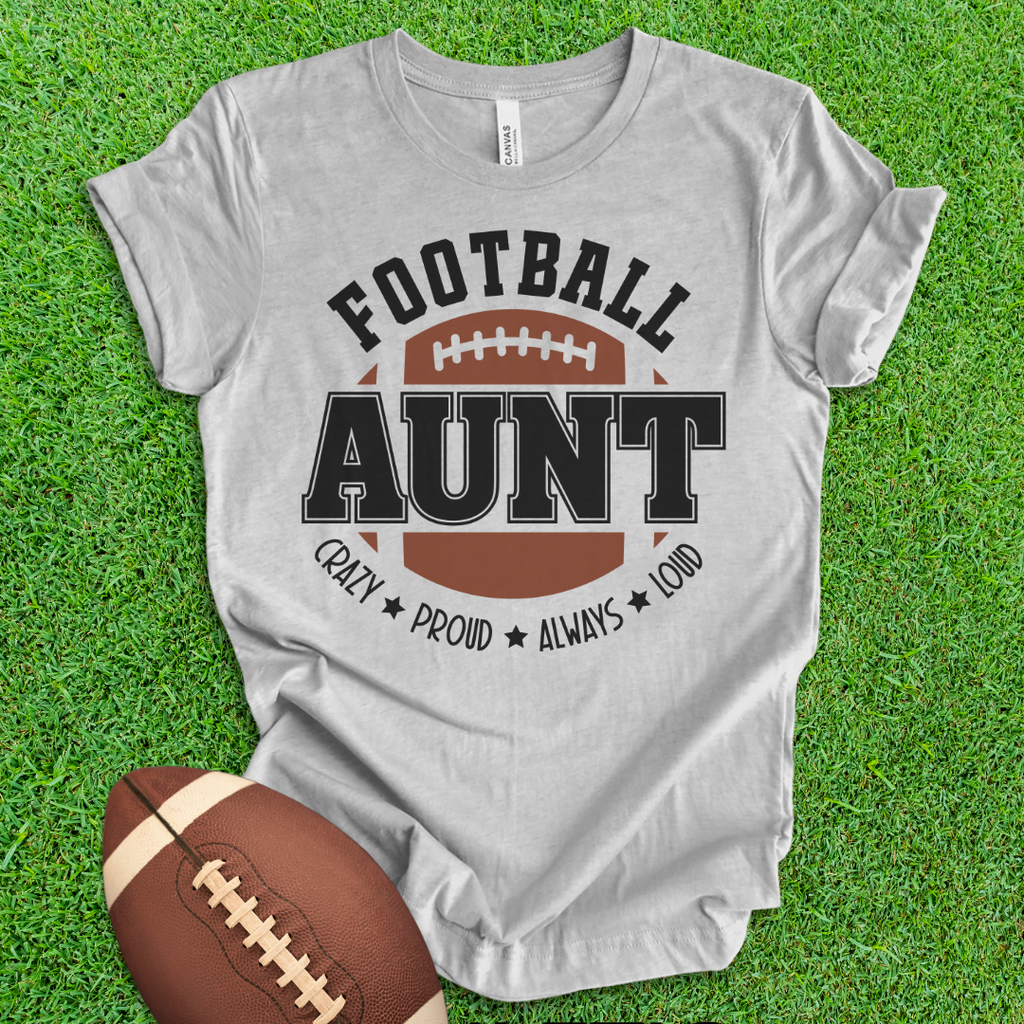 Football Aunt T-Shirt
