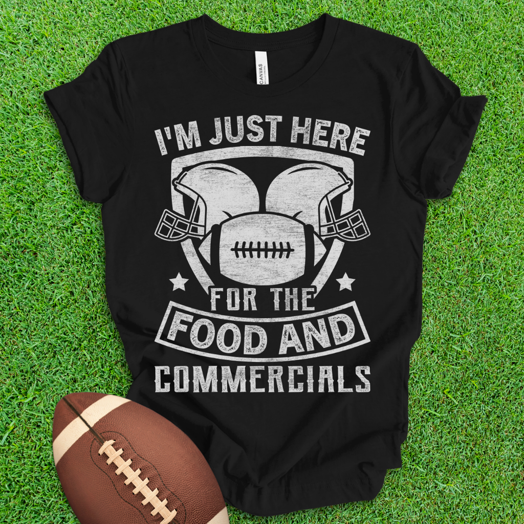 Food and Commercials Football T-Shirt