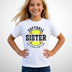 Softball Sister Youth Shirt