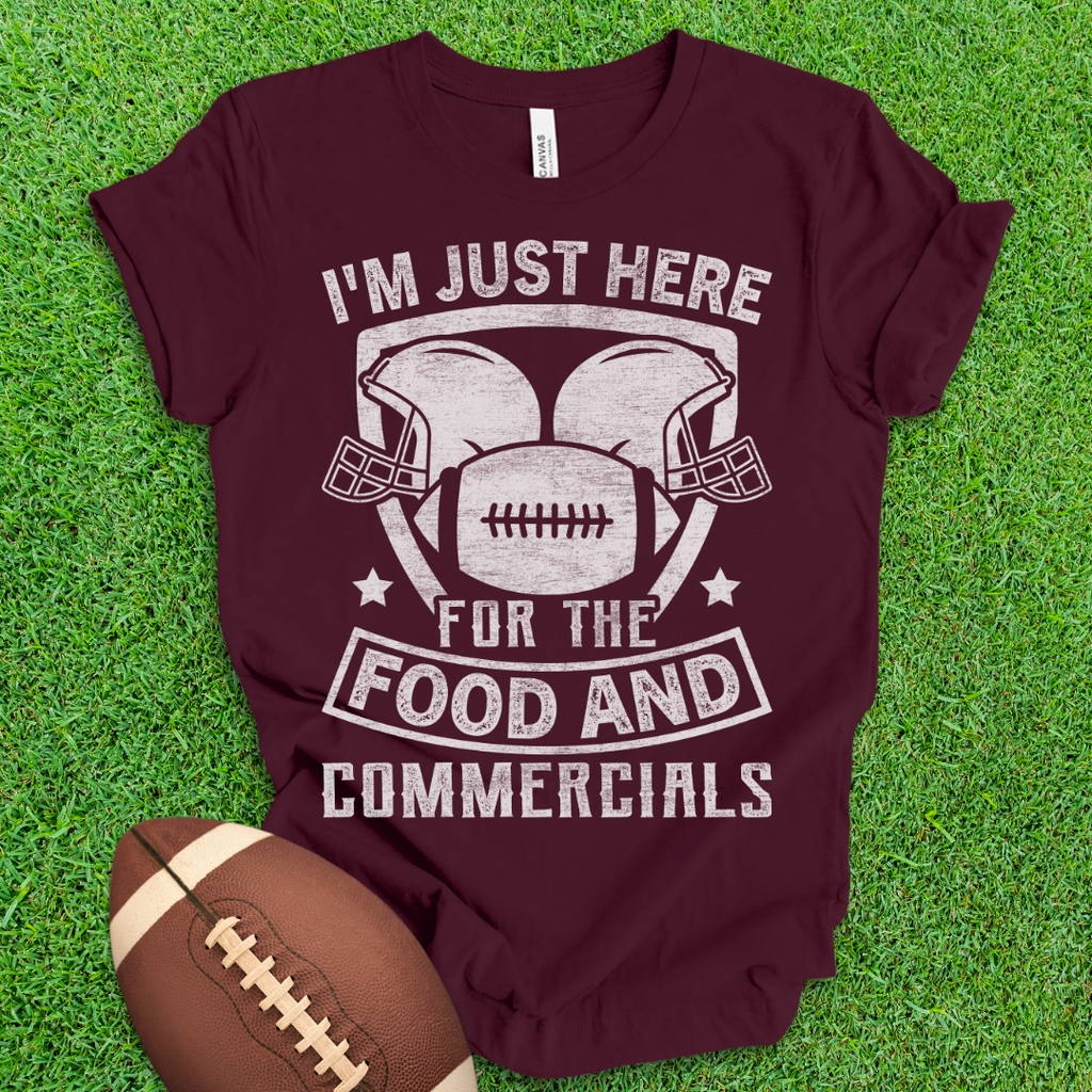 Food and Commercials Football T-Shirt