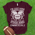 Food and Commercials Football T-Shirt