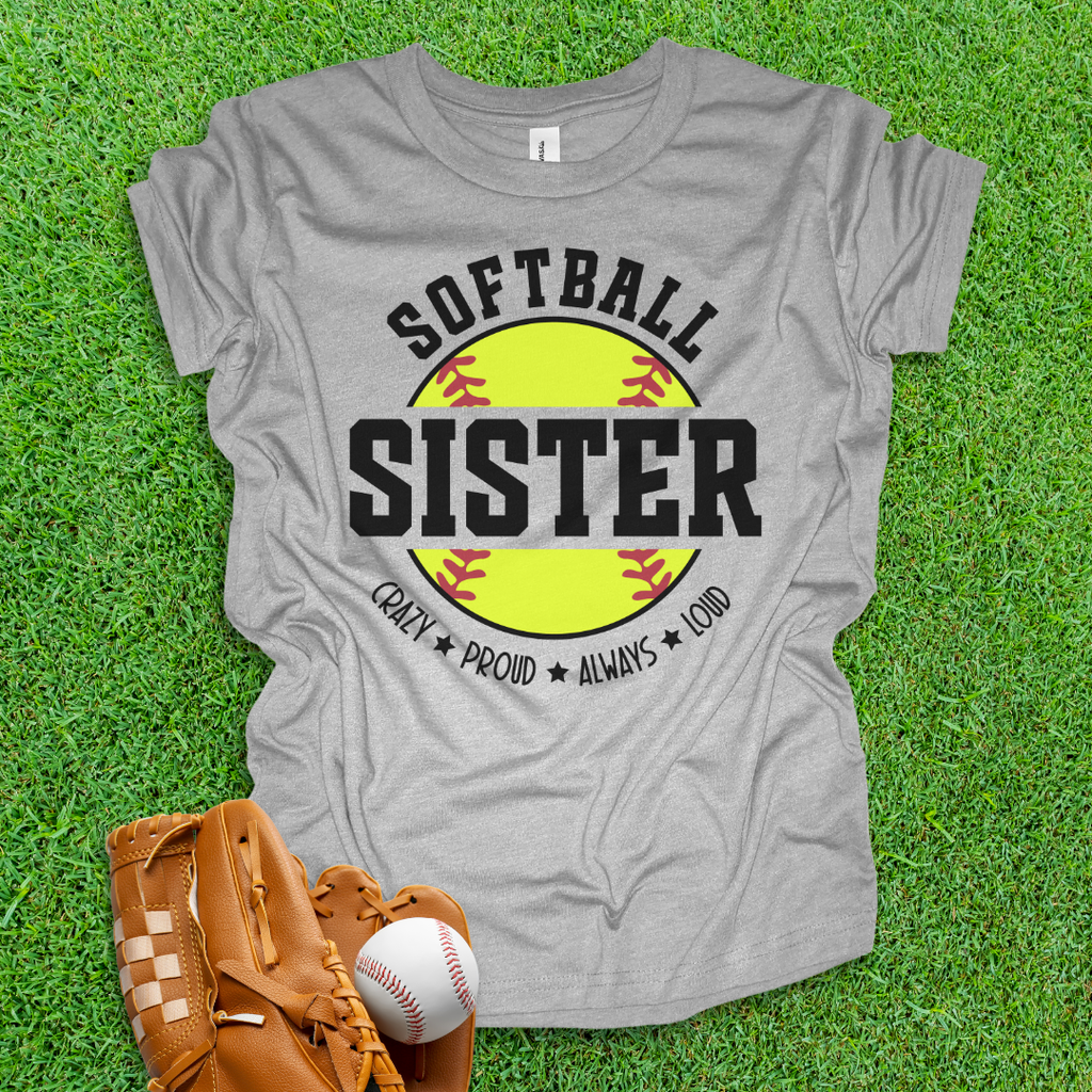 Softball Sister Youth Shirt