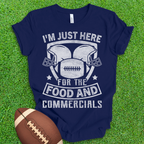Food and Commercials Football T-Shirt