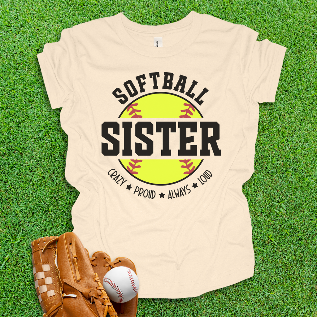 Softball Sister Youth Shirt
