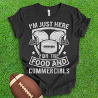 Food and Commercials Football T-Shirt