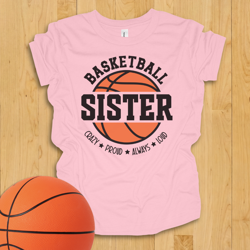 Basketball Sister Youth Shirt