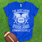 Food and Commercials Football T-Shirt