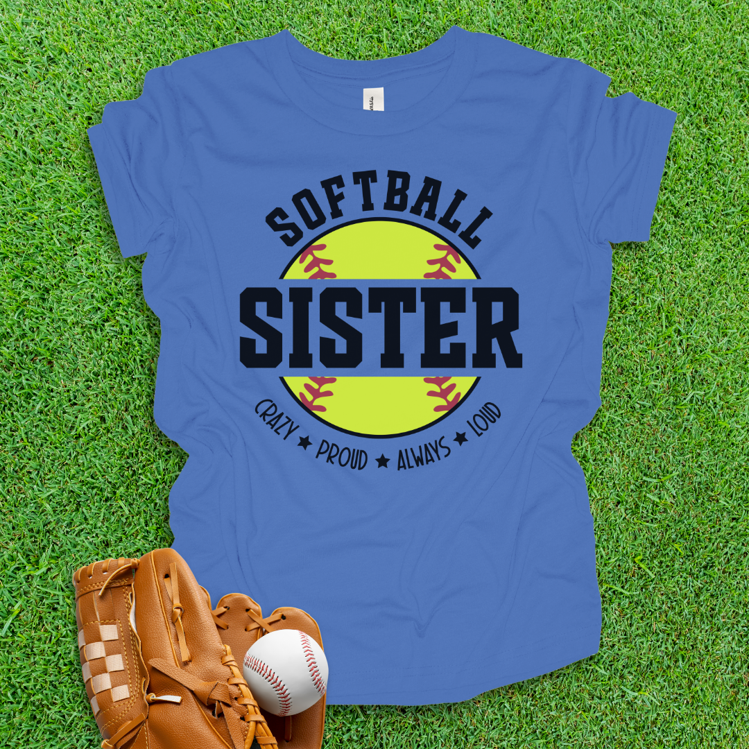 Softball Sister Youth Shirt