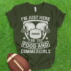 Food and Commercials Football T-Shirt