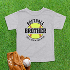 Softball Brother Toddler Shirt