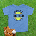 Softball Brother Toddler Shirt