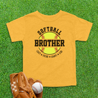 Softball Brother Toddler Shirt