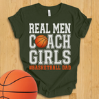 Real Men Basketball Dad T-Shirt