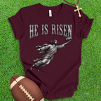 He Is Risen Football T-Shirt