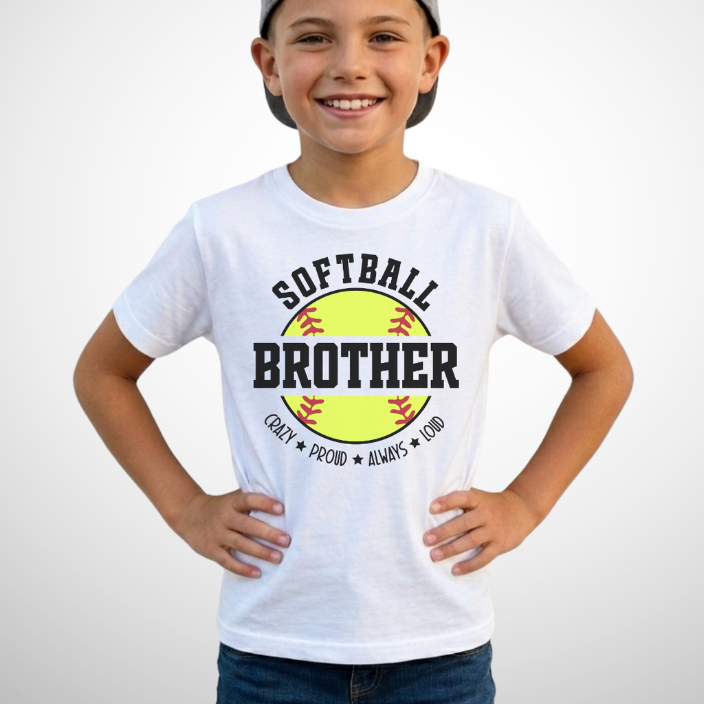 Softball Brother Youth Shirt