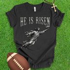 He Is Risen Football T-Shirt