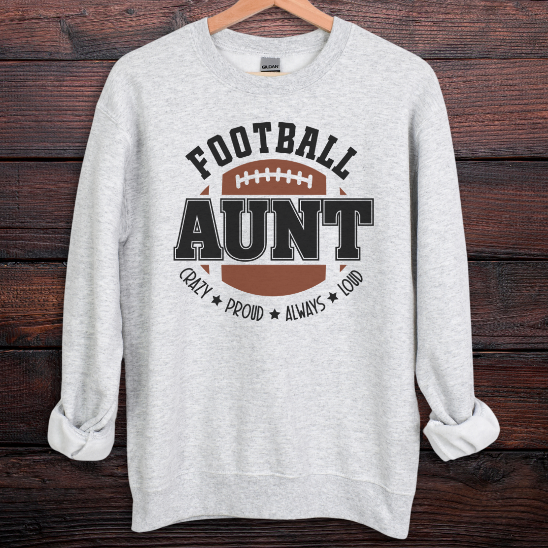 Football Aunt Sweatshirt