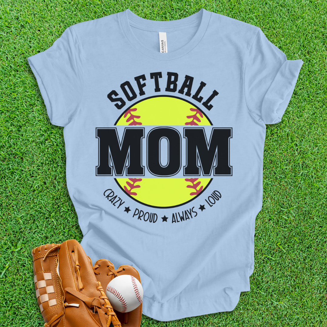 Softball Mom T-Shirt