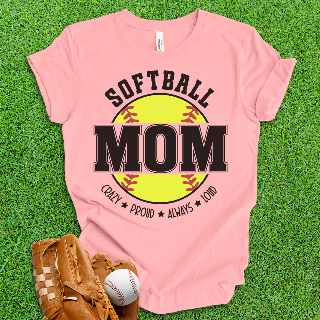 Softball Mom T-Shirt