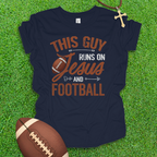 Jesus and Football Youth T-Shirt