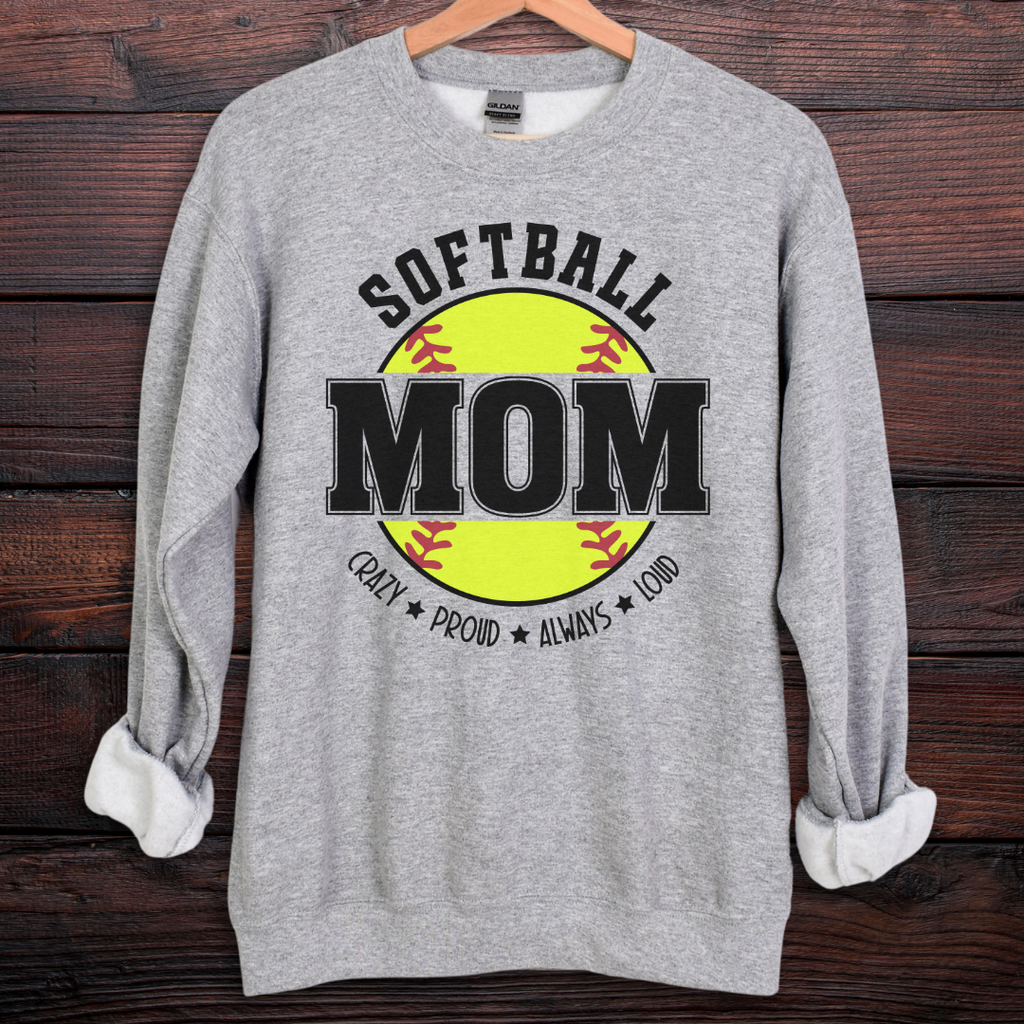 Softball Mom Sweatshirt