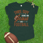 Jesus and Football Youth T-Shirt