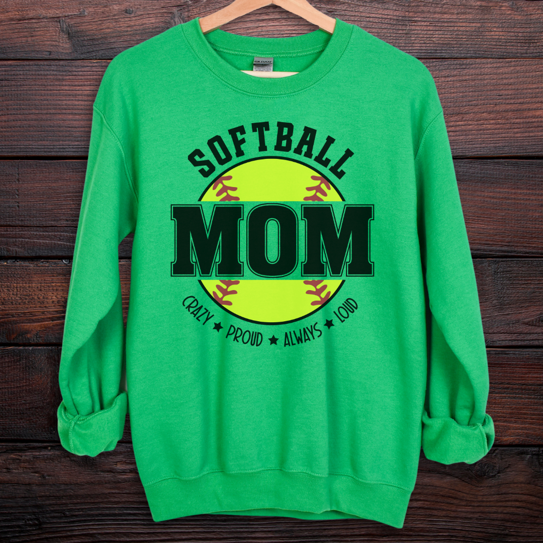 Softball Mom Sweatshirt