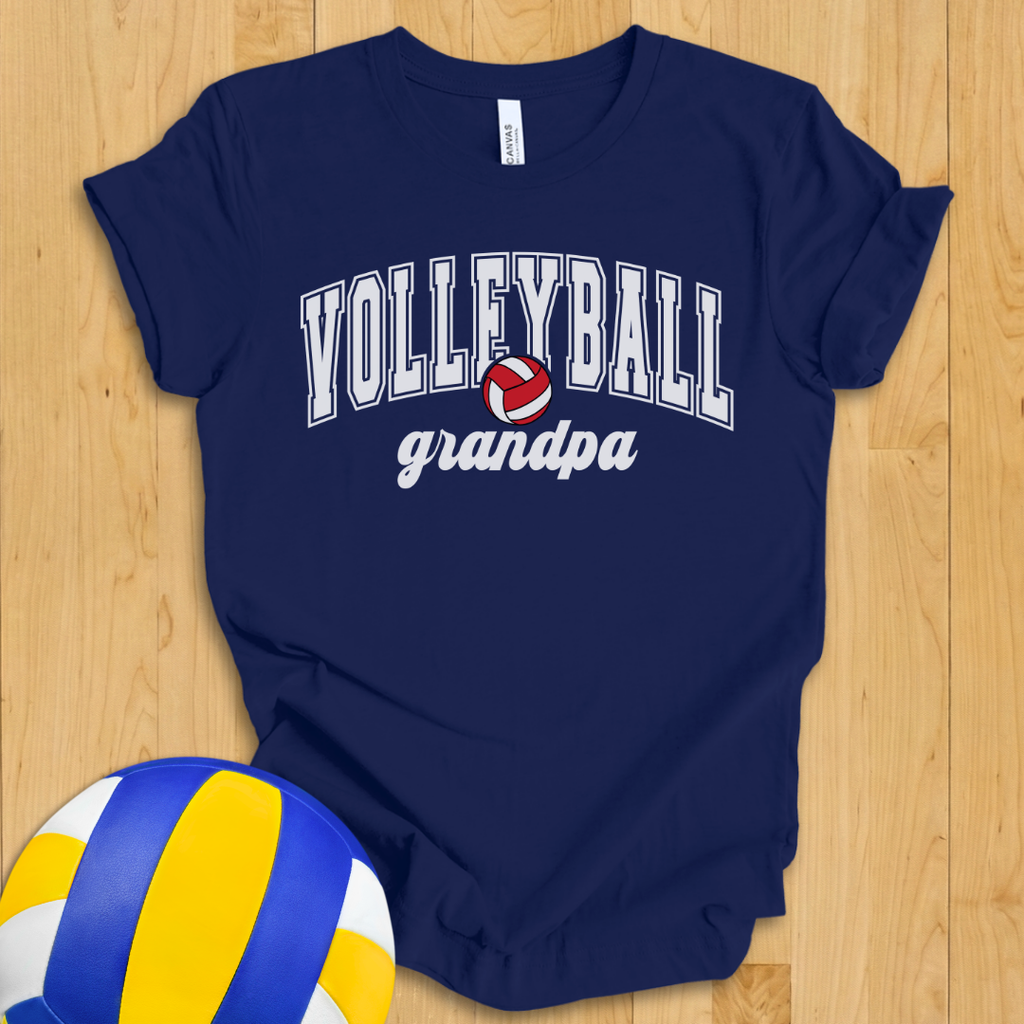 Volleyball Grandpa T-Shirt