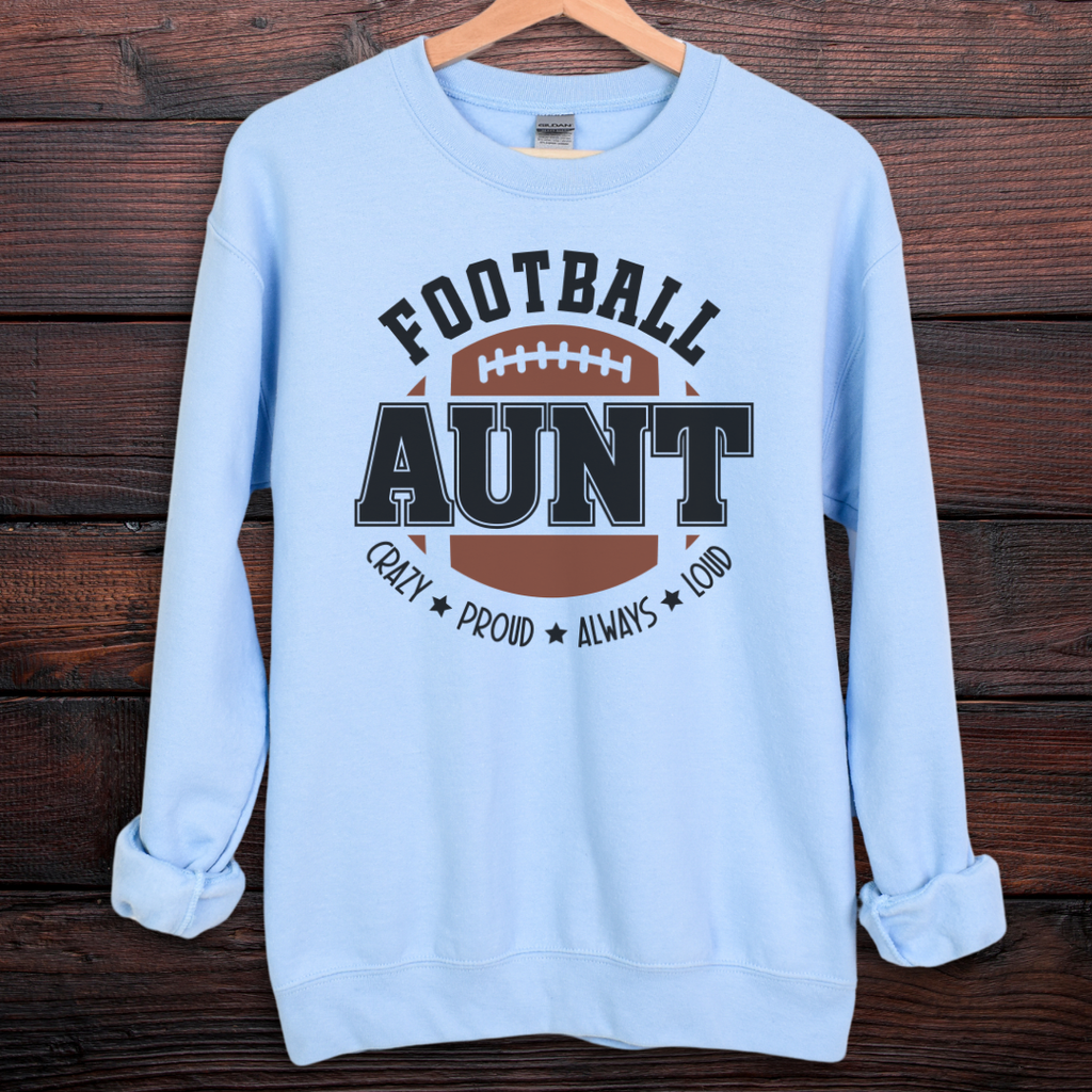 Football Aunt Sweatshirt