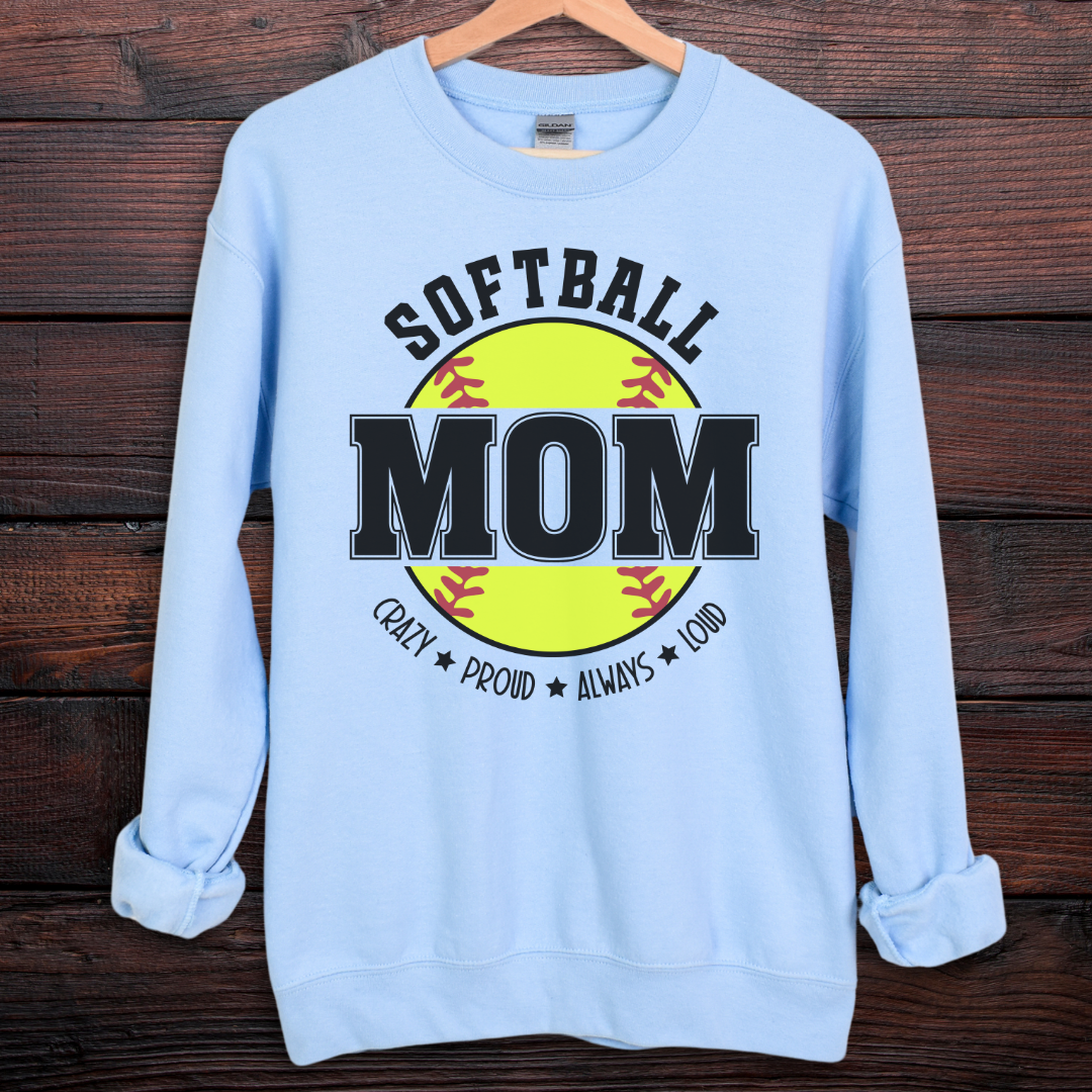 Softball Mom Sweatshirt
