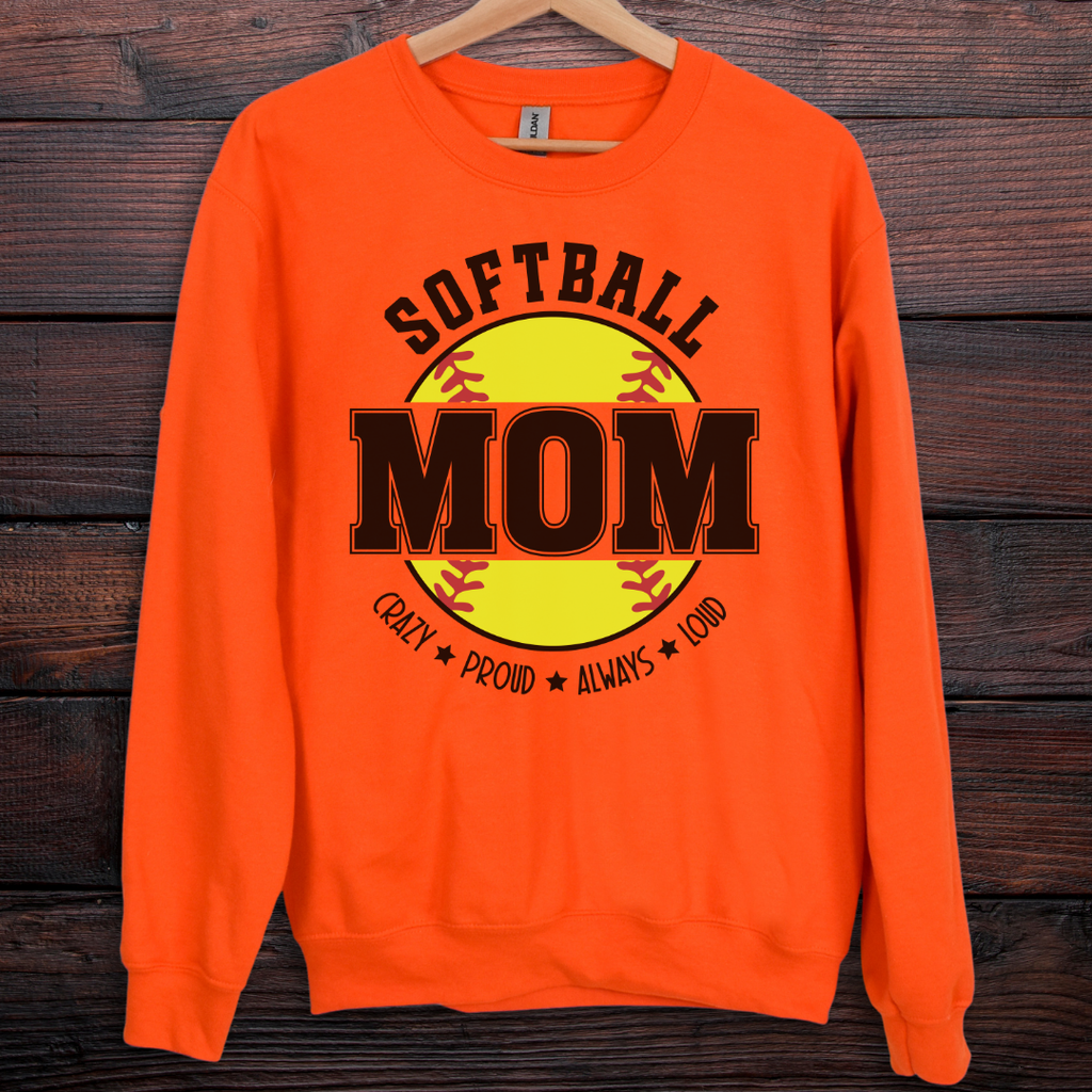 Softball Mom Sweatshirt
