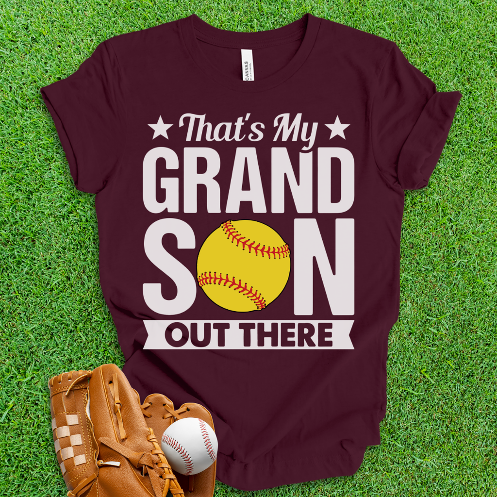 That's My Grandson Softball T-Shirt
