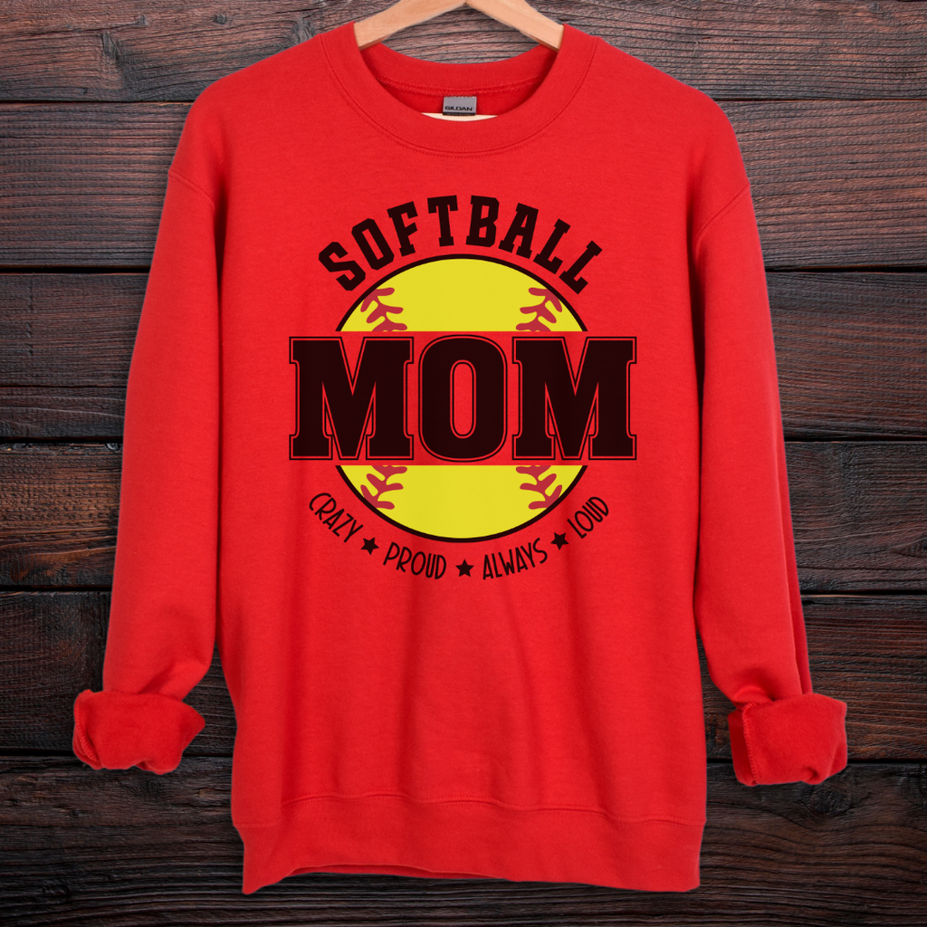Softball Mom Sweatshirt