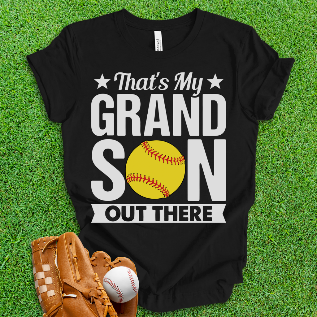 That's My Grandson Softball T-Shirt