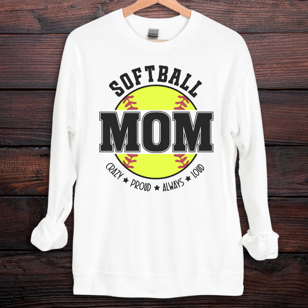 Softball Mom Sweatshirt