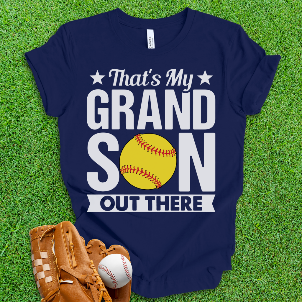 That's My Grandson Softball T-Shirt